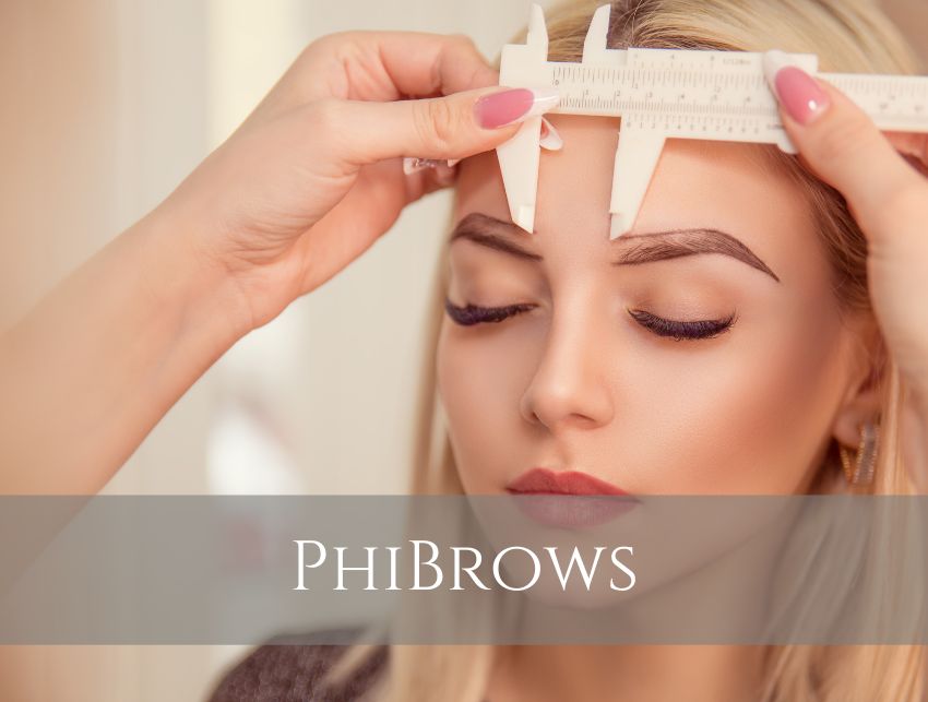 phibrows treatment brows vanity rooms